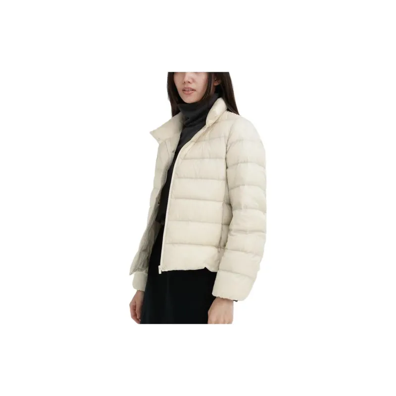 UNIQLO Down Jackets Women's Pearl White-01-1
