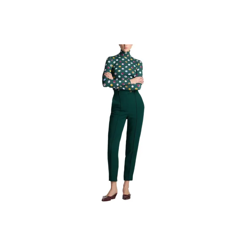 St. John Stretch-cady Tapered Trousers-1