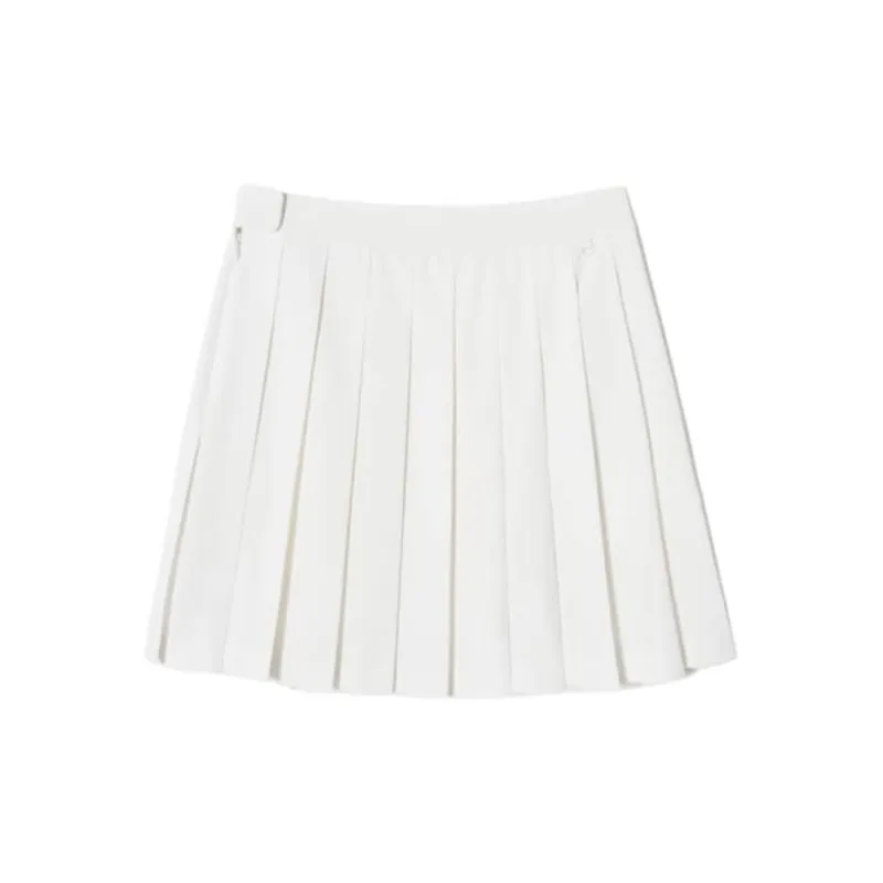 LACOSTE Casual Short Skirts Women's White-1