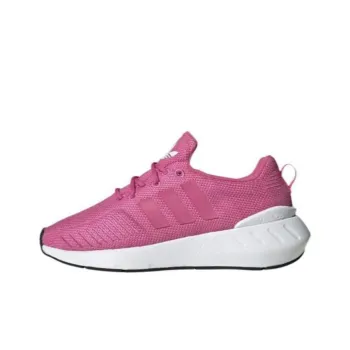 Adidas Originals Swift Run 22 Abrasion Resistant Breathable Low Top Kids' Running Shoes Pink Teenagers