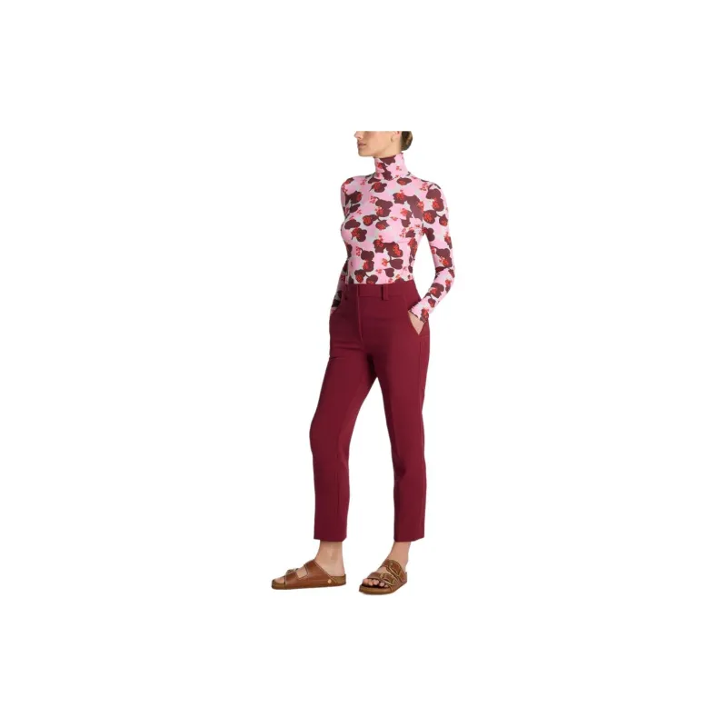 St. John Floral-print Roll-neck Top-3