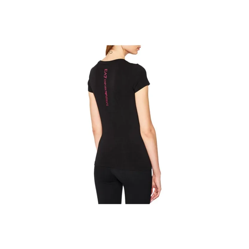 EMPORIO ARMANI EA7 T Shirts Women's Black-3