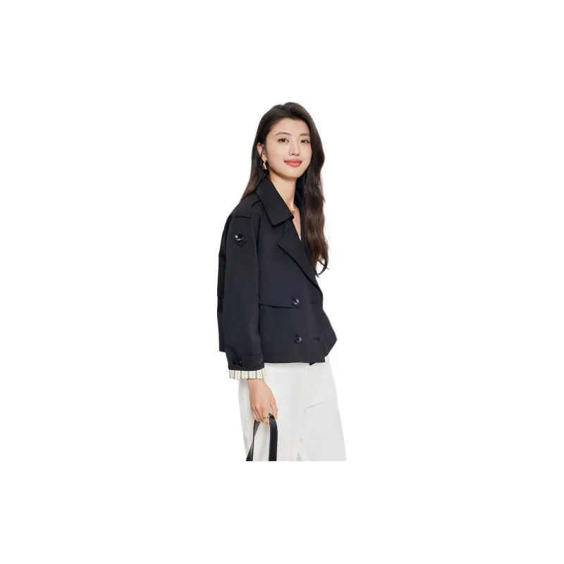 Yi Mengyuan Trench Coat Women's-1