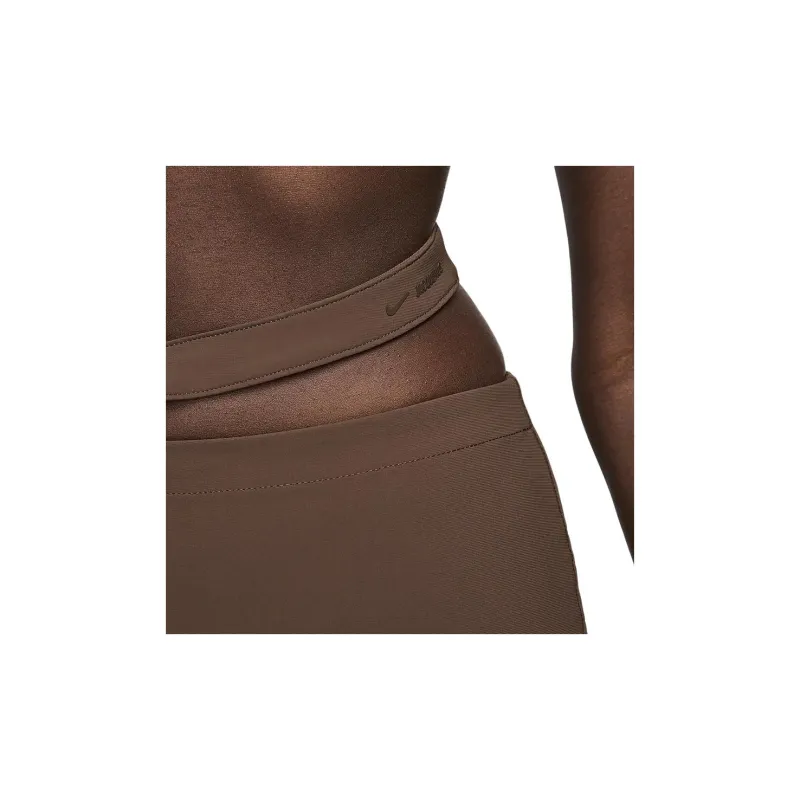 Nike x Jacquemus Collaboration SS24 Casual Pants Asia Version Women's Cocoa-3