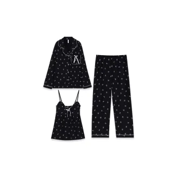 Ta Yan Pajama Set Women's Black