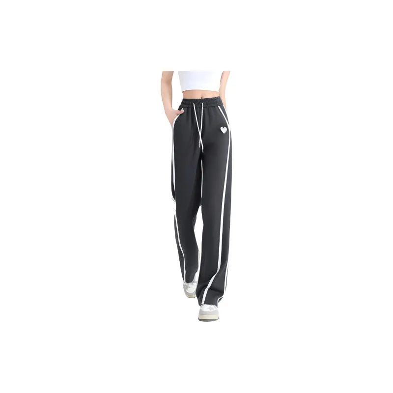 Ya Sheep People Casual Pants Women's Dark Gray-2