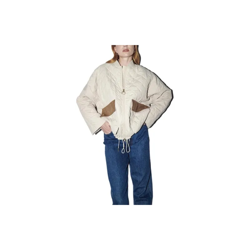 BARBOUR Jackets Coats Women's White-2