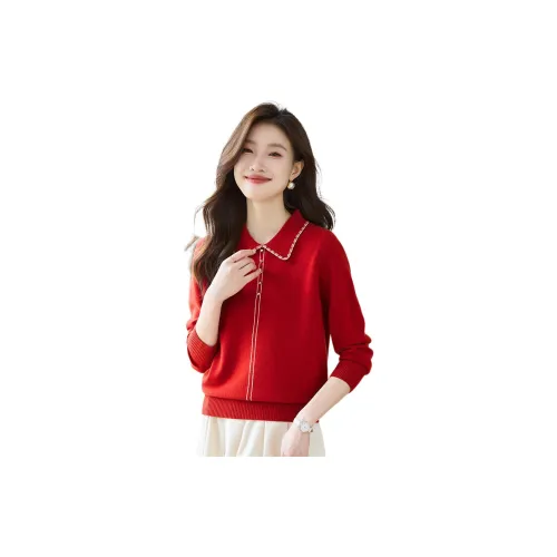 ORIGIN Sweaters Women's Rose Red