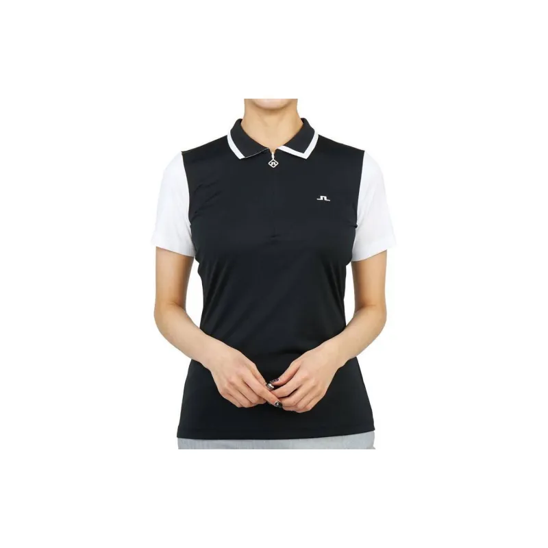 J.Lindeberg Polo Shirt Women's Black-1