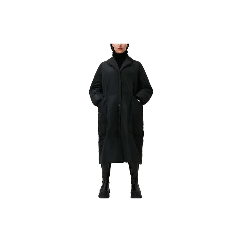 GANNI Puffer Jackets Women's Black-1