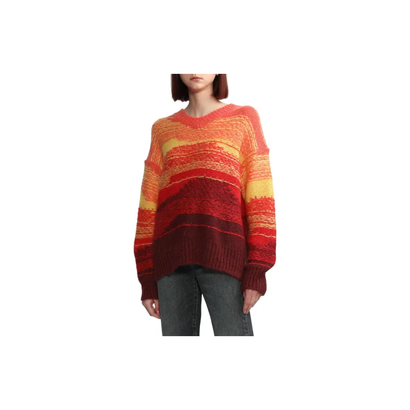 Acne Studios Sweater Women's Orange Red-4