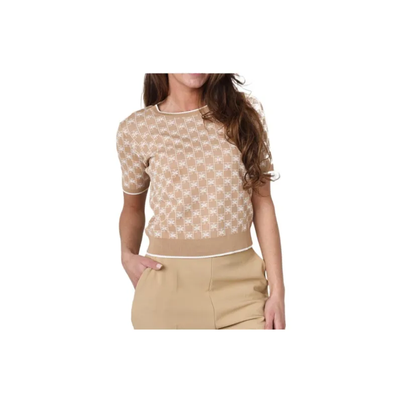 Elisabetta Franchi SS22 Sweater Women's Khaki-2