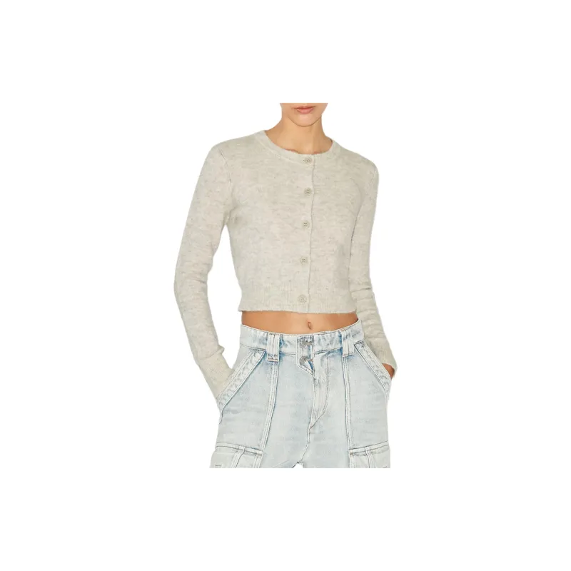 ISABEL MARANT ETOILE Long Sleeved Knitted Cardigan-1