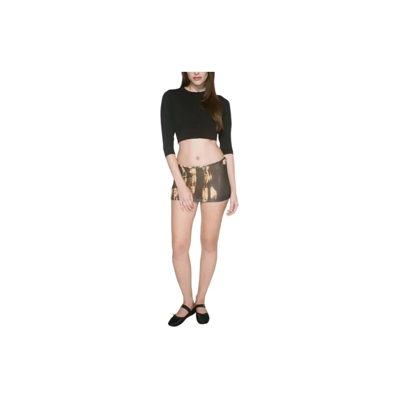 Miaou ELEKTRA SKIRT Casual Short Skirts Women's Light Brown-1
