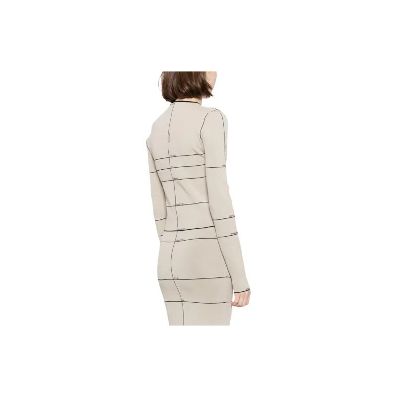 Vetements Intarsia knit Long sleeved Top-3