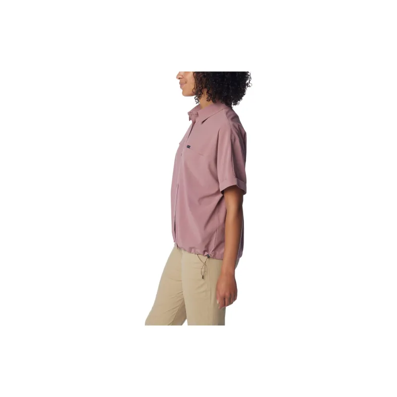 Columbia Boundless Trek™ Shirt Women's Dark Pink-3