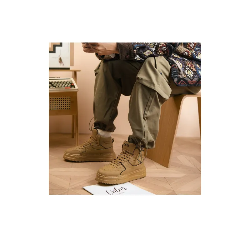 FAIRWHALE High-Top Minimalist Style Versatile Students Individual Design Air Force 1 Men's-7