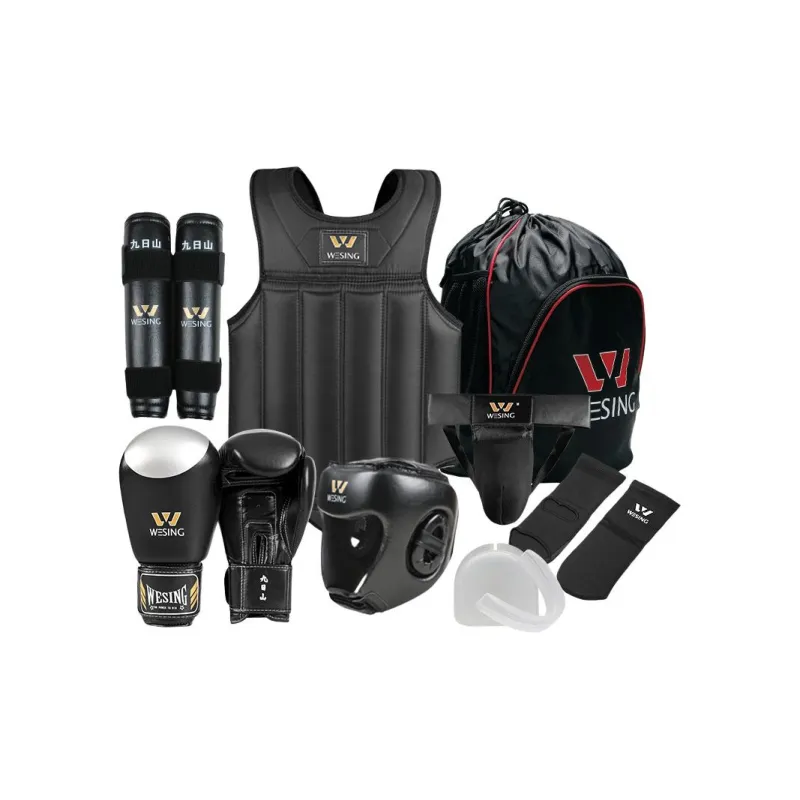 WESING Boxing Protective Gears Leather Unisex-11