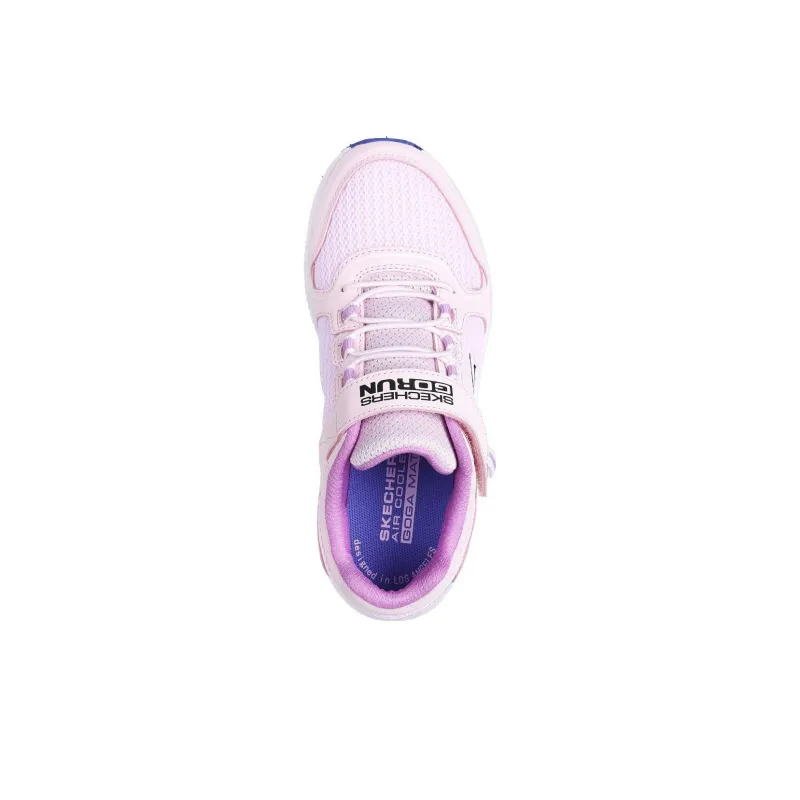 Skechers Go Run Consistent Slip Resistant Low Top Kids' Running Shoes Pink Blue Teenagers-2
