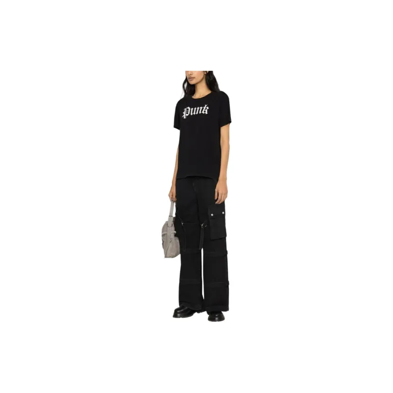R13 Punk Printed Crewneck T Shirt-2