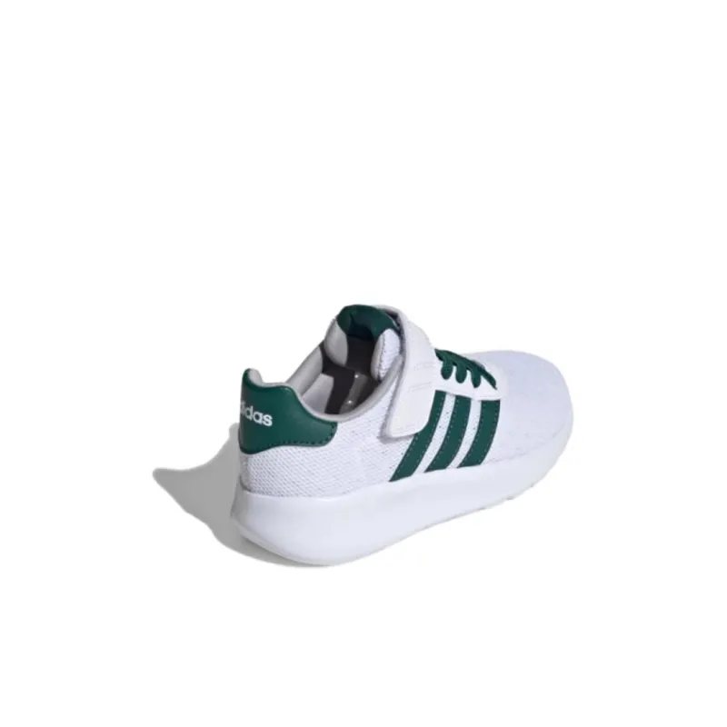 Adidas Lite Racer 3.0 Hook & Loop K 'White Collegiate Green'-4