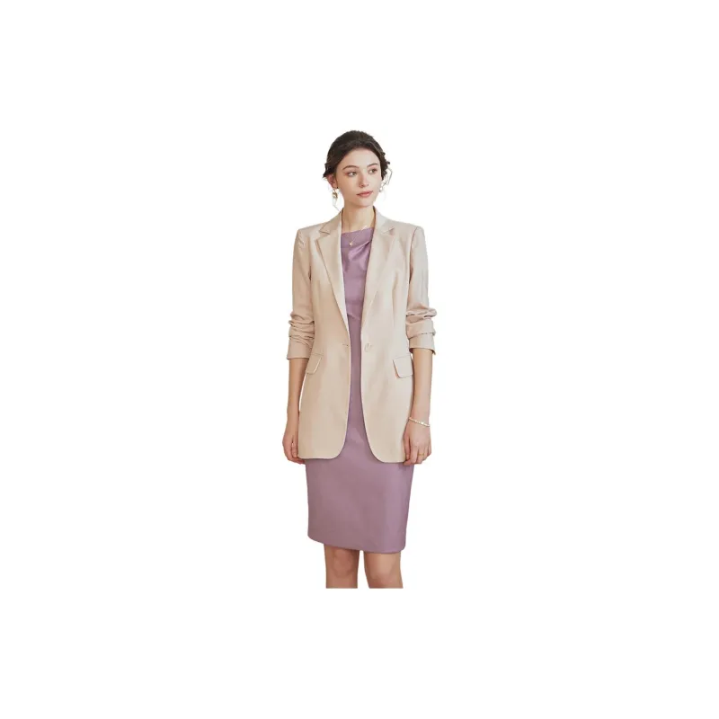 ROEYSHOUSE Business Suit Women's Light Pink-3