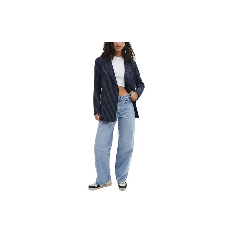 COACH SS24 Business Suit Coat Women's Dark Blue-1