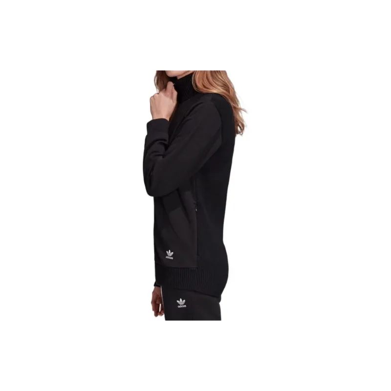 Adidas Originals SWEAT Jackets Coats Women's Black-5
