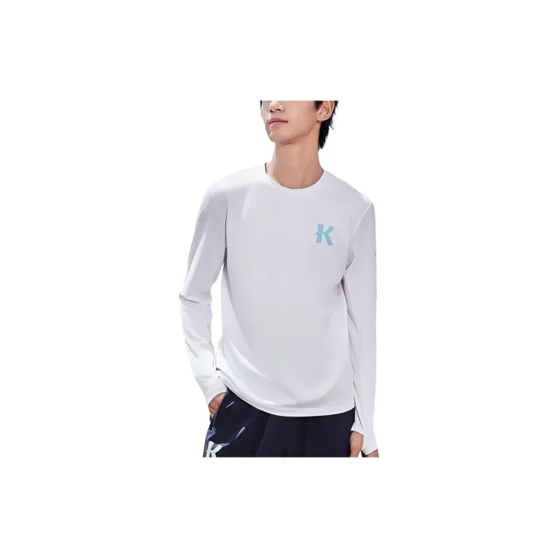 QIAODAN x DA K LIANMINGKUAN T Shirt Men's Jordan White-3