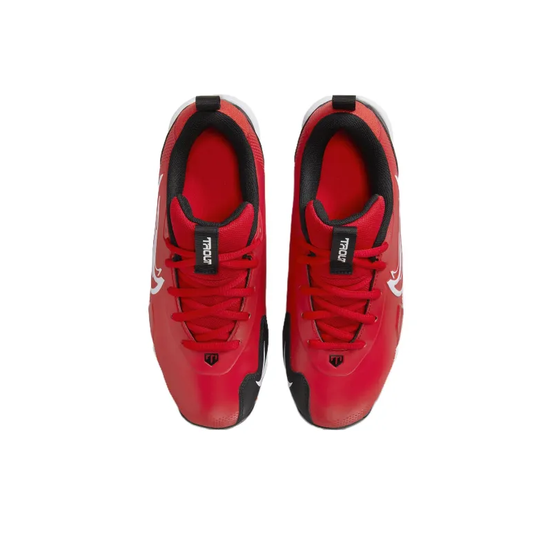 Nike Force Trout 9 Keystone GS 'University Red White'-3