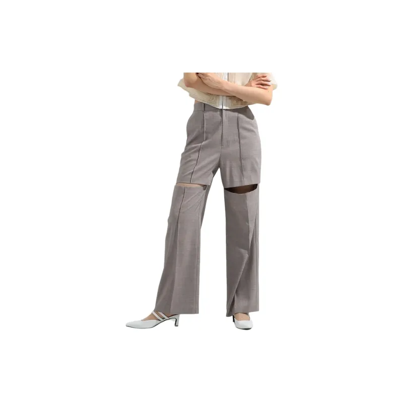 Beams Casual Pants Women's Dark Brown-5
