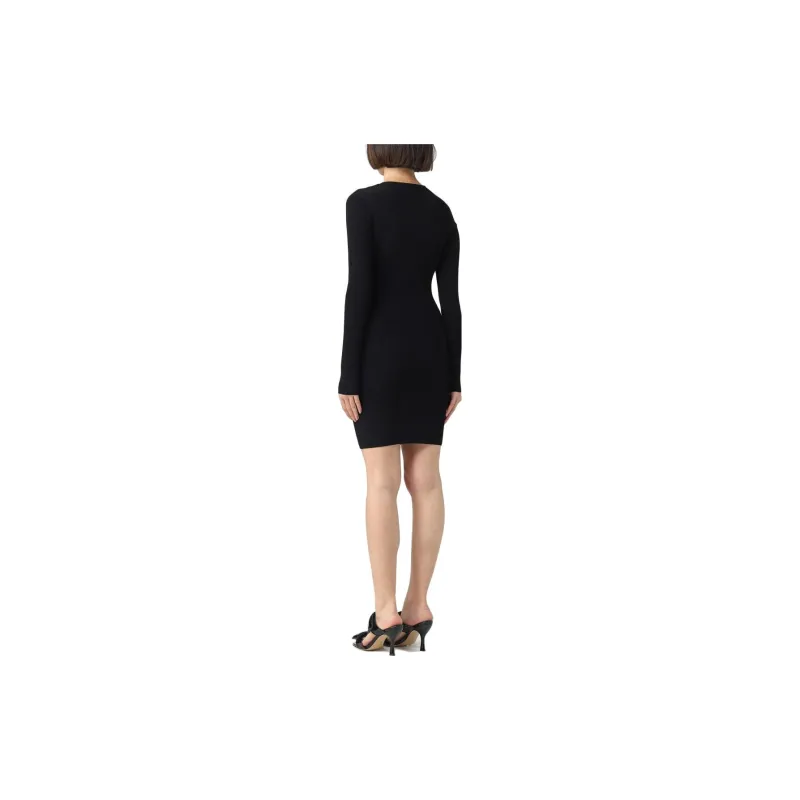 DSQUARED 2 Cut out Rib knit Minidress-3