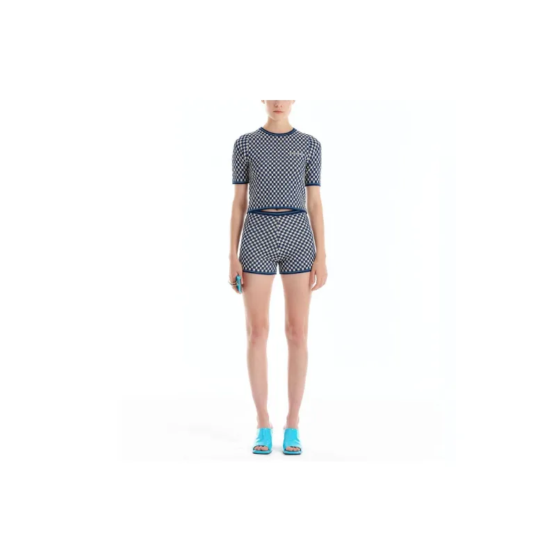 EENK Casual Shorts Women's Navy-1