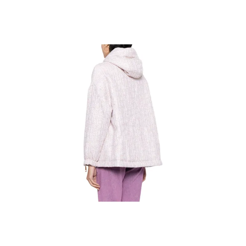 KHRISJOY Sequinned Tweed Windreaker-2