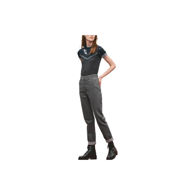 HERMES Jeans Women's Gray-1