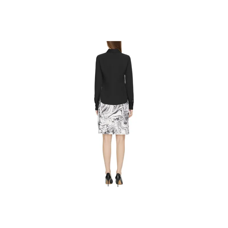 THEORY Casual Short Skirts Women's Mixed White-2