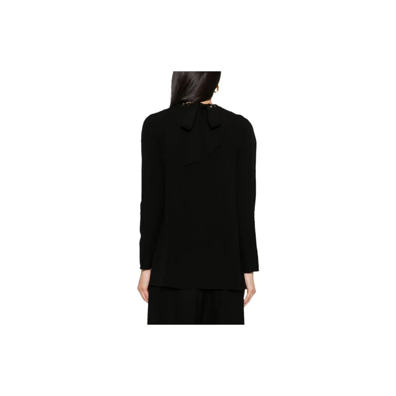 Zimmermann Chain-detailed Long Sleeve Blouse-2