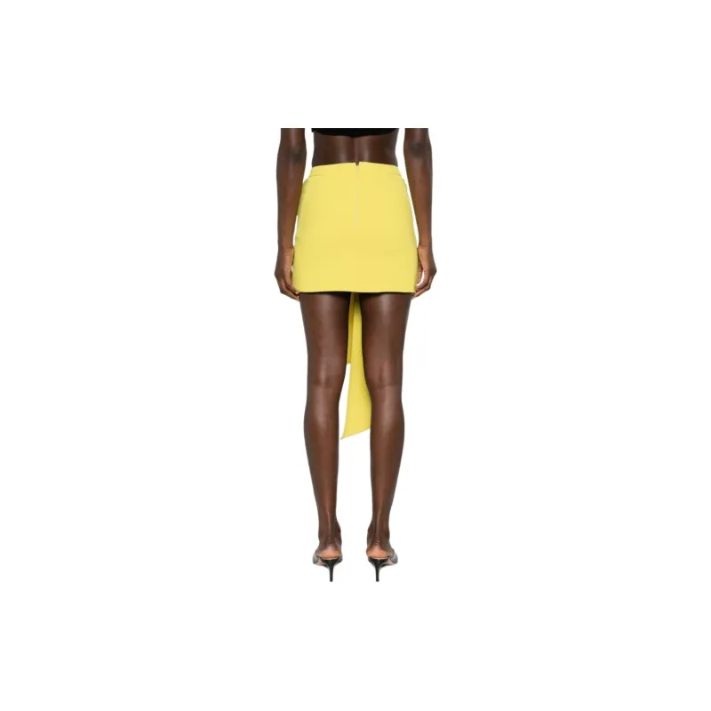 Elisabetta Franchi Casual Short Skirts Women's Lime Green-2