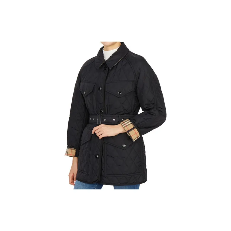 Burberry Puffer Jacket Women's Black-6
