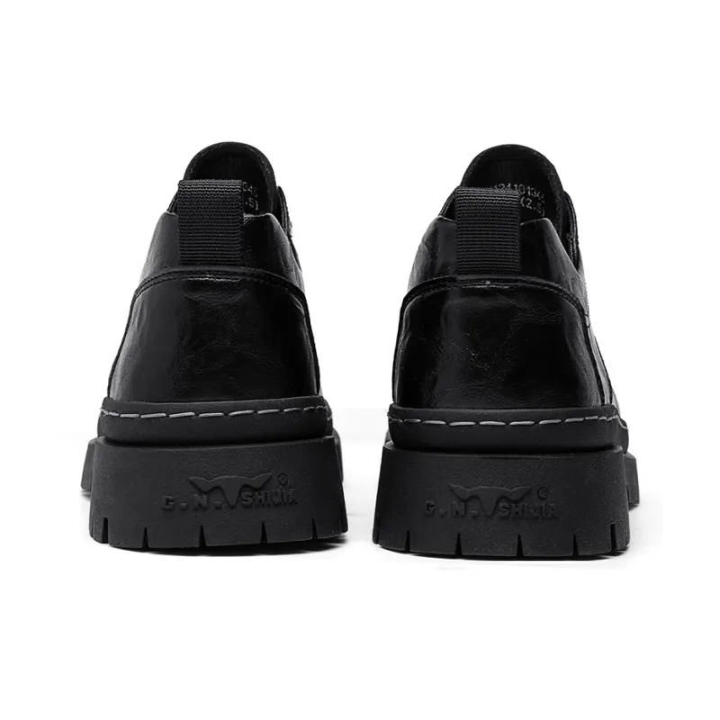 G.N.SHIJIA Casual Shoes Men's Black-4