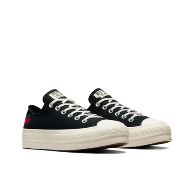 Converse Women's Chuck Taylor All Star Lift Platform Low 'Cherries' Women's-2