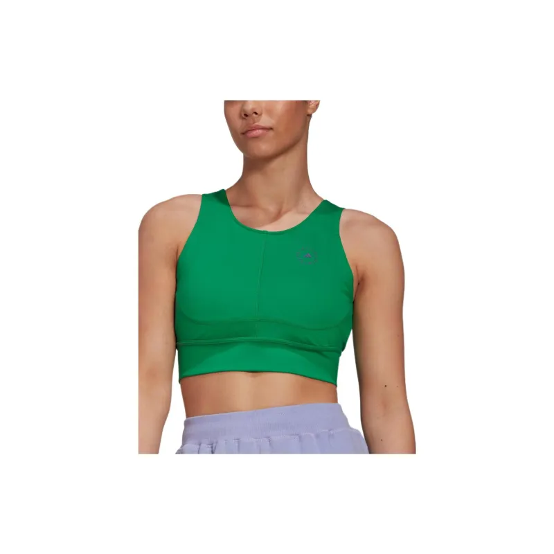 Adidas Sleeveless Sports Shirts Women's Green-1