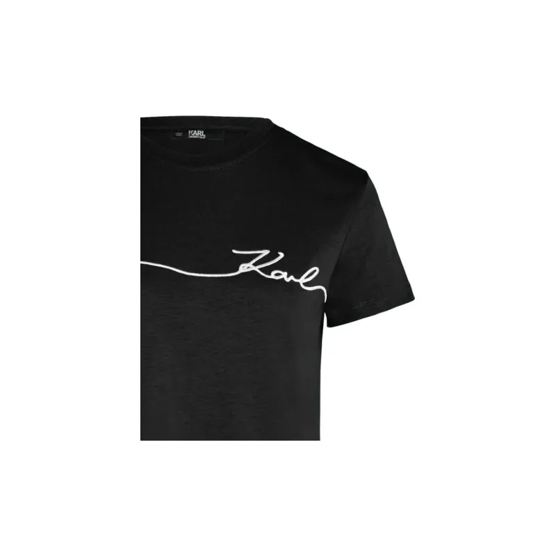 KARL LAGERFELD / Karl Lagerfeld Jeans Signature Organic cotton T shirt-6