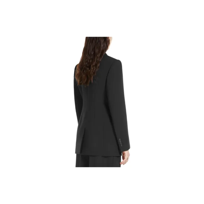 SportMa Zermat Collection Slim Fit Blazer Business Suits Coats Women's Black-3
