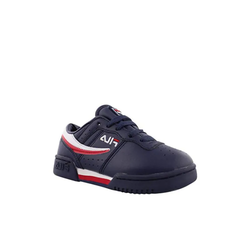 FILA KIDS Fitness Collection Youth Original Anti Slip Wear Resistant Low Top Kids' Skateboarding Shoes Black Kids'-2