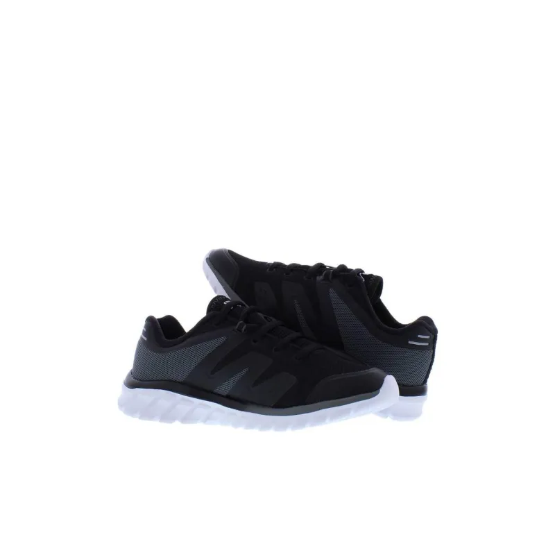 FILA KIDS Tempera 4 Durable Breathable Low Top Running Shoes Black Kids'-2