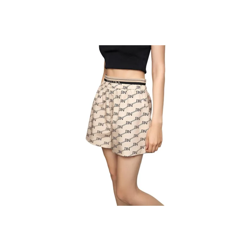 Bethine Casual Shorts Women's Khaki-2