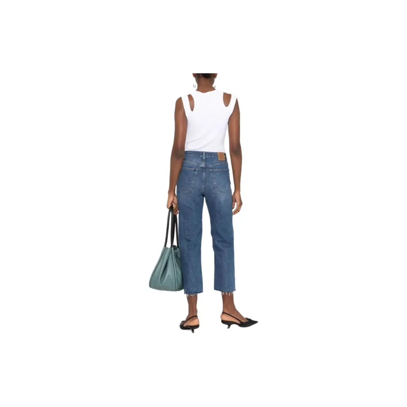 TOTEME Classic Straight Leg Jeans-3