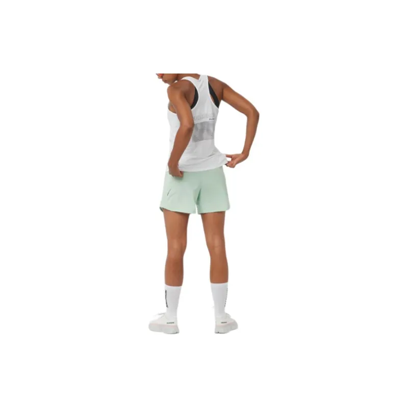 SALOMON CROSS 5' Casual Shorts Women's Light Green-4