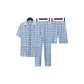 Light Blue Plaid 2-302 [Set of 3]